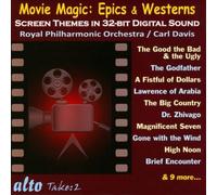 Movie Magic: Epics & Westerns by ROYAL PHILHARMONIC ORCHES [Audio CD] NEUF