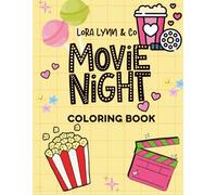 MOVIE NIGHT: : Fun Coloring Pages for Kids Who Love Movies & Popcorn!