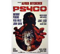 Movie Poster Psyco - Alfred Hitchcock - Dimensions : 70 x 100 cm
