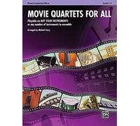 Movie Quartets for All, Instrumental Ensembles for All
