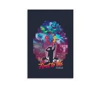 Movie Ready Player One Out Art - Poster Peinture décorative sur toile pour salon, chambre à coucher, art mural, impression d'image moderne, décoration de salle familiale, 50 x 75 cm