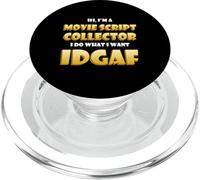 Movie Script Collector Film Memorabilia Collection TV Script PopSockets PopGrip pour MagSafe