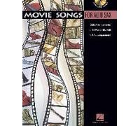 Movie Songs Alto Sax Book & Cd