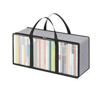 Movie Storage Case - Dustproof Zippered Organizer, Moistureproof Protection | Video Game Media Disc Storage Organizers for Baseball Caps Clothes Living Room Bedroom Office Home