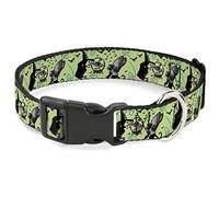 Movies Collier pour chien avec boucle en plastique Le Magicien d'Oz Méchante Sorcière de l'Ouest et singes volants, 40,6 à 58,4 cm, 3,8 cm de large