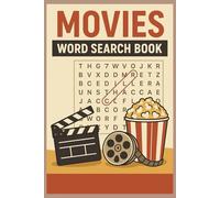 Movies Word Search Book for Adults, Kids & Seniors: 50+ Puzzles Featuring Classic Films, Actors, Movie Quotes, Genres & More | Fun Brain Games for ... Pop Culture Fans in Easy-to-Read Large Print