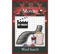 Movies Word Search Puzzle Book: Easy-to-Read Puzzles about Cinema | Perfect for Vacations, Holidays and Free Times