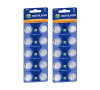 MovilCom® - 20 piles AG13 | piles LR44 | A76 | 357 | GP76A | SR44W | SR44 Pile montre