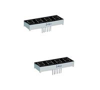 Movilideas 5461AS Lot de 2 écrans LED à 4 chiffres
