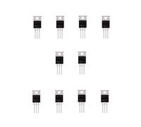 Movilideas IRLB8721 Lot de 10 transistors MOSFET IRLB8721PBF 30 V 62 A canal N Puissance MOSFET TO-220