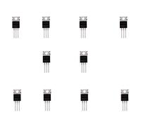 Movilideas Lot de 10 transistors MOSFET RLZ34N 30 A 55 V IRLZ34NPBF N TO-220AB