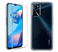 Movilshop Coque 360 [OPPO A16 - A16s] PC + TPU Coque double face 360 en silicone avant + arrière rigide en silicone renforcé transparent pour smartphone
