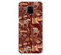 Movilshop Coque pour smartphone en silicone souple transparent Motif musique