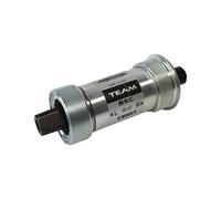 Miche Team Bsa Bottom Bracket Argenté 68 mm / 107 mm Silver