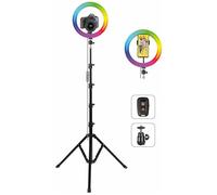 Movin'Photo Pack Vlogger Ring Light RGB XL Noir