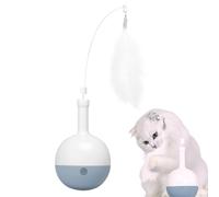 Moving Indoor Cat Toys, Interactive Automatic Playmate, Cat Interactive Toys for Cats, Automatic Moving Playmate, Multi-Functional Exercise Toy for Kittens, Perfect for Mental Stimulation and Fun