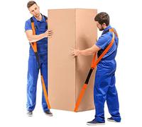 Moving Straps, 2-Person Lifting Straps for Moving Furniture, Lifting and Moving System Shoulder Belt for Carry Heavy Furniture, Appliances, Mattresses, Lift Heavy Objects up to 800 lbs(Orange)
