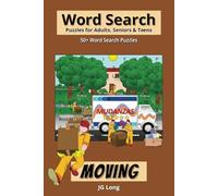 Moving Word Search Book: Pack up with Easy to Read Print. Great for Gifts, Leisure Time, Travel and more. 6x9 inches, 110 pages.