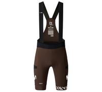 MOVISTAR TEAM GRAVEL SQUAD Cuissard à bretelles 2025 marron