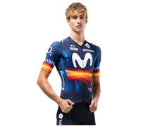 MOVISTAR TEAM Maillot manches courtes Champion espagnol 2026 rouge