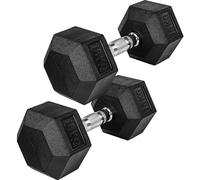 MOVIT Ensemble de 2 haltères courts Hexagone, 4-60 kg