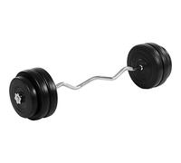 MOVIT SZ Set de curl 23,5 kg 35 kg ou 55 kg, au Choix Ensemble d'haltères 65 kg ou 95 kg, Fermeture en étoile