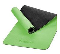MOVIT Tapis de gymnastique, tapis de yoga, doux pour la peau et antidérapant, 190 x 60cm, épaisseur 0,6cm, vert clair
