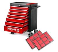 MOVITOOLS Servante d'atelier 7 tiroirs + 2 organiseurs