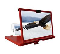 MOVKZACV Loupe d'écran de téléphone Portable Pliable 30,5 cm - Support 3D HD pour téléphone Portable - pour Films, vidéos et Jeux - pour Tous Les Smartphones