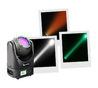 Movo Beam Z 100 - Projecteur Asservi Avec Couronne De Led, Rotation Illimite Et