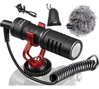 Movo VXR10 Microphone Anti Vent Anti Choc Universel Vidéo sur Pied pour iPhone, Android, Canon EOS, Appareils Nikon DSL et Parfait pour Podcast, Youtube, Gaming, Streamer, TikTok