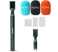 Movo WMX-HM Adaptateur de Microphone sans Fil Portable Compatible avec DJI Mic, Rode Wireless GO, Hollyland Lark, et Plus- pour Systèmes Wireless Mini et WMX-2