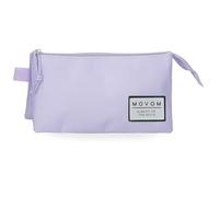 Movom Always on The Move Trousse Triple Violet 22 x 12 x 5 cm Polyester