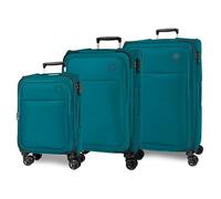 MOVOM Atlanta Lot de valises, Taille Unique, Vert, Talla única, Ensemble de valises