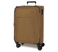 Movom Atlanta Medium Champagne Valise 42x66x25 cm Soft Fermeture TSA 59L 3.3 kg 4 Doubles Roues