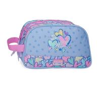 Movom Best Wishes Trousse à Deux Compartiments Adaptable Lilas 26 x 16 x 10 cm Polyester