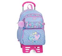 Movom Best Wishes Sac à dos scolaire double compartiment lilas 32 x 45 x 19 cm Polyester 27,4 L