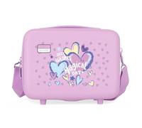 Movom Best Wishes Trousse de Toilette Adaptable Violet 29x21x15 cm Rigide ABS 9.1L 0.8 kg