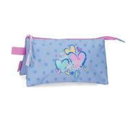 Movom Best Wishes Trousse Triple Lilas 22 x 12 x 5 cm Polyester