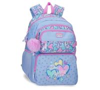 Movom Best Wishes Violet Sac à Dos Scolaire Double Compartiment 32x45x19 cm Polyester 27.4L
