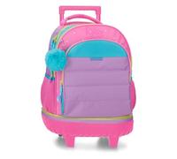 Movom Block Sac à Dos à 2 Roues Rose 32x43x21 cm Polyester 28,9L