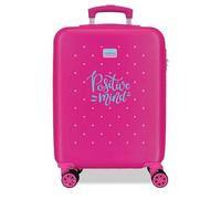 Movom Block Valise Cabine Rose 38 x 55 x 20 cm Rigide 2 kg Fermeture à Combinaison latérale ABS 2 kg 35 L Bagage à Main