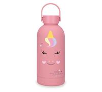 Movom Enjoy Bouteille en Acier Inoxydable Rose 6,5 x 18,5 x 6,5 cm Acier Inoxydable, Rose, Talla única, Bouteille en Acier Inoxydable