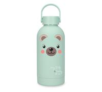 Movom Enjoy Bouteille en Acier Inoxydable Vert 6,5 x 18,5 x 6,5 cm Acier Inoxydable, Vert, Taille Unique, Bouteille en Acier Inoxydable, Vert, Taille Unique, Bouteille en Acier Inoxydable