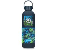 Movom Enjoy GOL Bouteille en Acier Inoxydable Bleu avec capacité de 500 ML et Dimensions 7 x 23 cm Acier Inoxydable