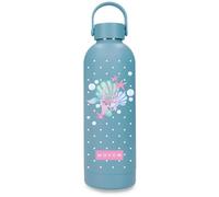 Movom Enjoy I Love Sea Life Bouteille en Acier Inoxydable Bleu Capacité 500 ML 7 x 23 cm