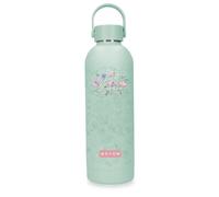 Movom Enjoy My Little Garden Bouteille en Acier Inoxydable Vert Capacité 500 ML 7 x 23 cm