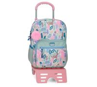 MOVOM Forest Sac à Dos Scolaire Vert 30x38x12 cm Polyester 13,68L