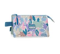Movom Forest Trousse Triple Vert 22x12x5 cm Polyester