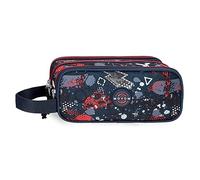 Movom Free time Trousse Triple Multicolore 22x10x9 cms Polyester